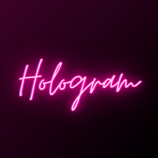 Interesting advances in hologram technology